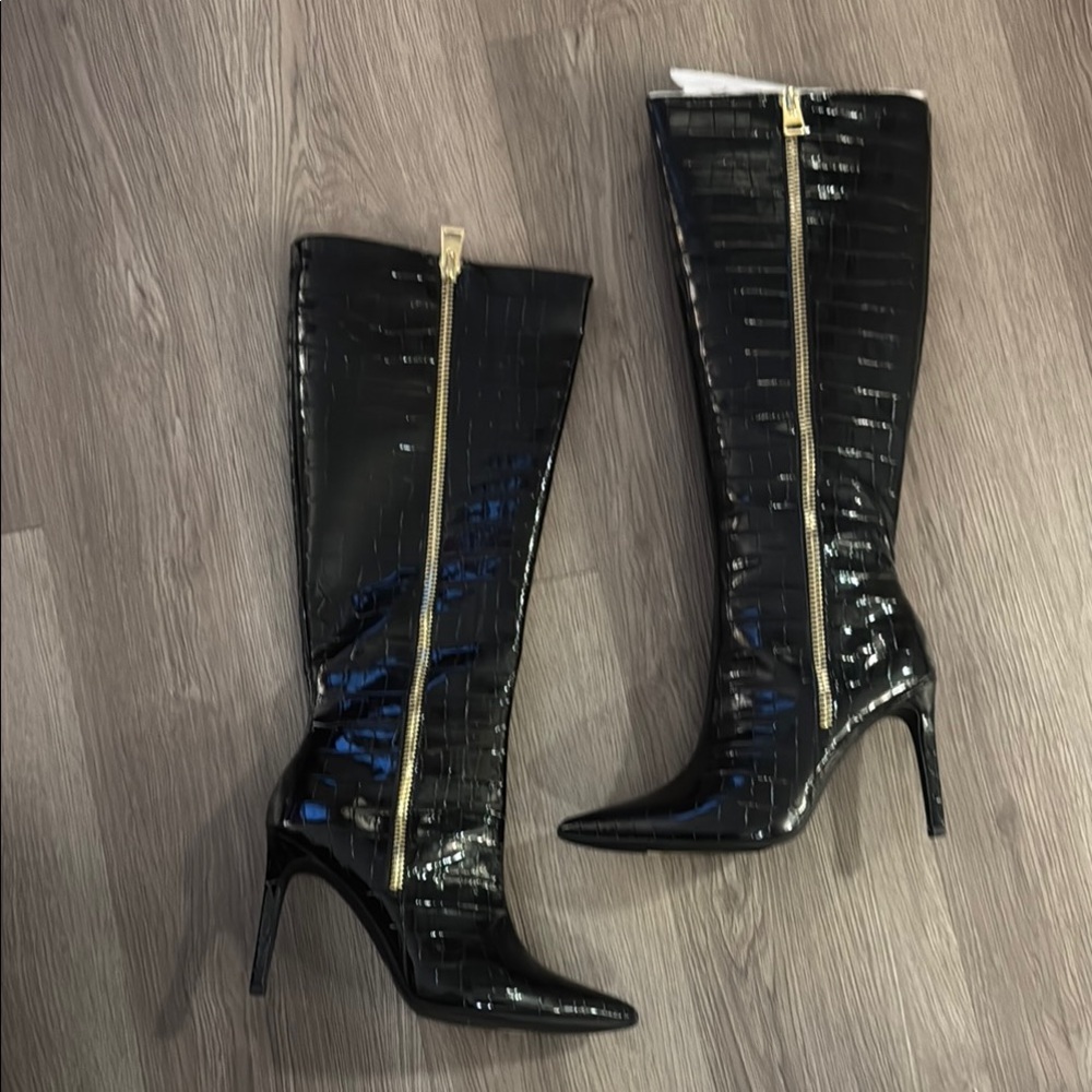 I.N.C. International Concepts
Sabrinaa Zip Knee High Boots❣️BRAND NEW Sz  8M/8WC
